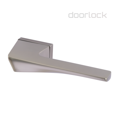 Ручка дверная DOORLOCK Phantom Galleya Z71P MBSN, матовый никель, скрытая розетка