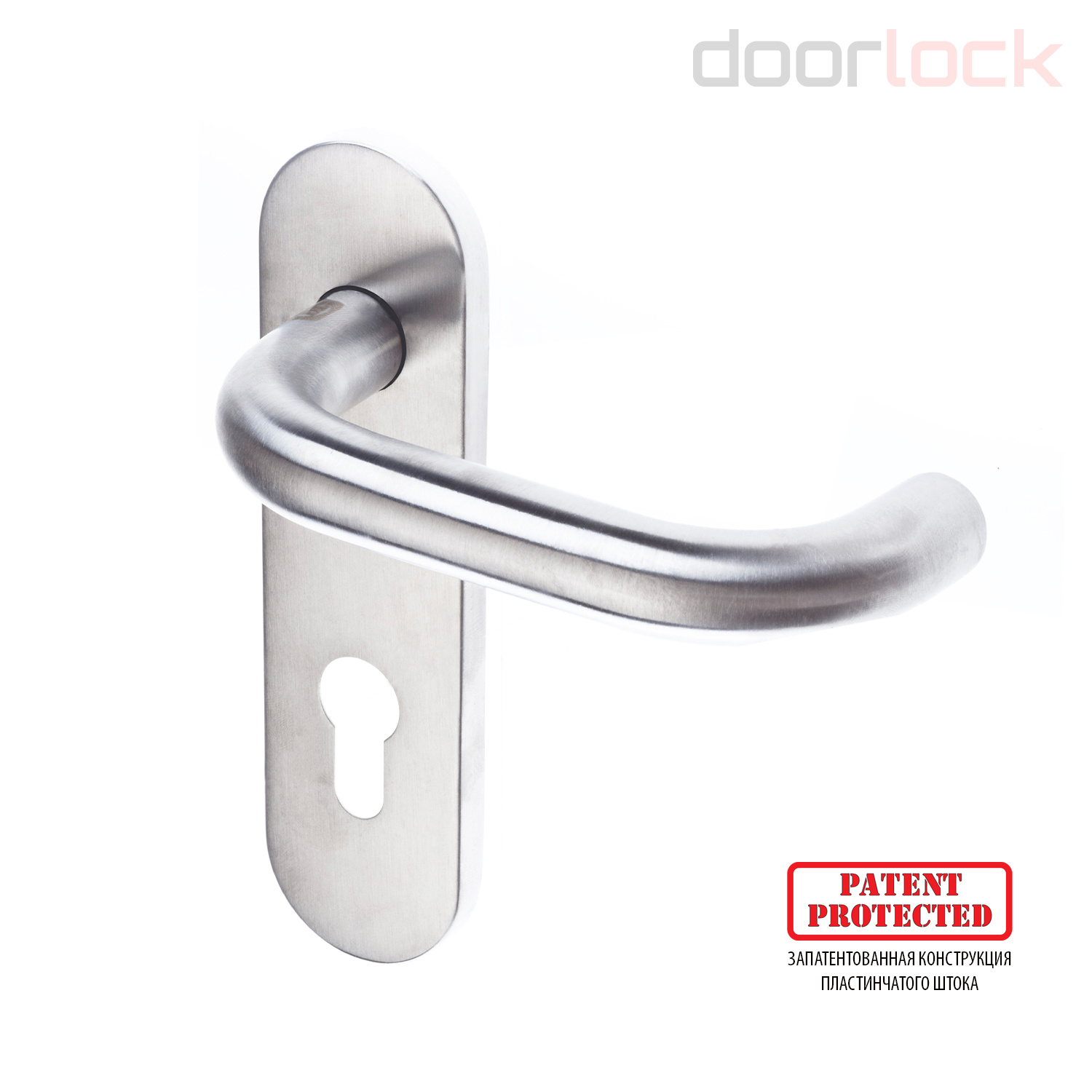 Ручка DOORLOCK 038KP/F PZ72 U-form Rt – купить в Дорлок