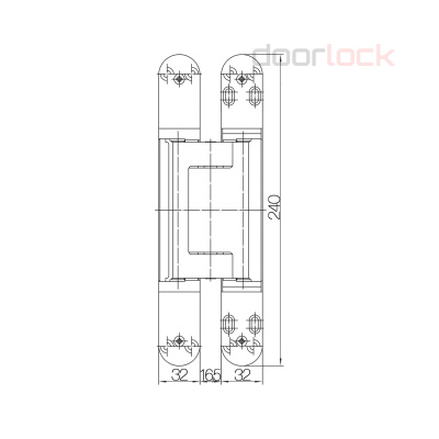 Дверная петля SIMONSWERK Tectus TE 640 3D F1