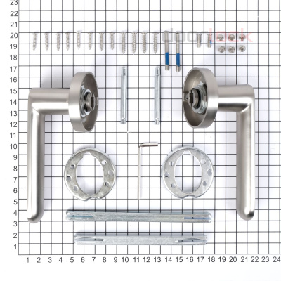 Ручка дверная DOORLOCK Libra A008RF