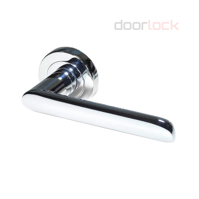 Ручка дверная DOORLOCK Libra M008, полированный хром
